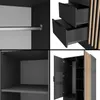 ALTDECOR Kleiderschrank mit selbstschließenden, Produktbild-Vorschau 8