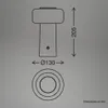 Briloner JUNA Lampe de table sans fil IP44, variateur, Voir les images du produit 5