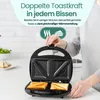 Emerio Sandwichmaker – 750 W – Antihaftbeschichtung – Produktbild-Vorschau 3