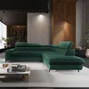 Masseno Ecksofa VELISS mit Schlaffunktion L-Form, Sofa mit Produktbild-Vorschau 5