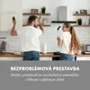 Klarstein Darya, nástenný digestor, EEK A, 60 cm, 310 m³/h Náhľad obrázku produktu 6