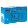 A blue cardboard box with a digital clock displayed on it. Náhled obrázku produktu