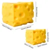 Gelber Käse-Quetsch-Spielzeug, weiches, langsam Produktbild-Vorschau 6