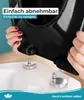 Calmwaters® Premium Toilettendeckel Schwarz einfache Produktbild-Vorschau 4