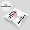 Trendation - Friseur Deko-Kissen mit Füllung 40x40 Geschenk Produktbild-Vorschau 3