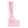 STOMP-200 Damen Boots von DemoniaCult, Rosa  , EU 39, US 9 Produktbild-Vorschau 5