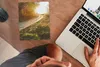 MuchoWow® Mauspad Mousepad Weg - Natur - Baum 19x23 cm - Produktbild-Vorschau 3