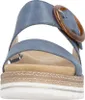 Scarpe da donna Remonte, sandali, comodi, infradito, blu, Anteprima dell’immagine prodotto 13