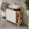A modern bathroom vanity with a sink and storage. Náhled obrázku produktu