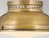 Deckenleuchte, Stahl, Glas, Messing, D 32,3 cm Produktbild-Vorschau 8