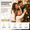 100x ganci per albero in oro e argento gancio palla per Anteprima dell’immagine prodotto 10