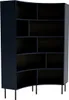 Horn Eckregal / Bücherregal / Hoches Regal In Bogenform / Produktbild-Vorschau 2