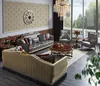 Casa Padrino Luxus Barock Beistelltisch Dunkelbraun / Gold Produktbild-Vorschau 5