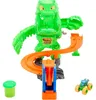 Hot Wheels Monster Trucks Mutant Monster Duell Spielset mit Produktbild-Vorschau 3