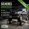 2x Auffahrrampe mit hydraulischem Wagenheber 4000 kg Produktbild-Vorschau 2