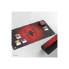 A Spider-Man themed game mat with cards and a deck box laid out on it. Anteprima dell’immagine prodotto