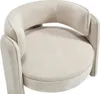 Sessel aus Stoff – Beige – ZORIMO Produktbild-Vorschau 4