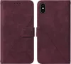 iPhone XS Max Hülle, Schlank Prägung Flip Leder Produktbild-Vorschau 1