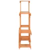 vidaXL Stojak na kwiaty 95x25x96 cm z litego drewna Podgląd zdjęcia produktu 5
