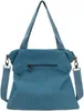 Handtasche Damen Canvas Umhängetasche Crossover Bag 41cm Produktbild-Vorschau 2
