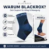 BLACKROX ANANKLE Sprunggelenkbandage Silikon Knöchelstütze Produktbild-Vorschau 2