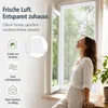 Fliegengitter Fenster 100 x 130 cm Weiß mit Klettband Produktbild-Vorschau 4