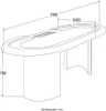 HOME DELUXE - Pokertisch FULL HOUSE - mit LED Beleuchtung Produktbild-Vorschau 6