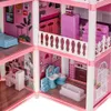 Aga Puppenhaus rosa + Zubehör Produktbild-Vorschau 2