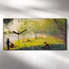 Dekor Leinwand Uhr Wandbilder 60x30 Studie mit Zahlen Produktbild-Vorschau 2