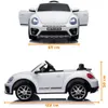 Volkswagen Beetle XL Kinder Elektroauto 12V (1–6 Jahre) – Produktbild-Vorschau 12