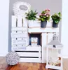 8er Set neue weiße/weisse Obstkiste 50cm x 40cm x 30cm Produktbild-Vorschau 6