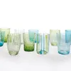 ZAFFERANO Melting Pot 6 Mischgläser Bicolor Aquamarin/Grün Produktbild-Vorschau 1
