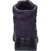 The back view of a purple boot with a black sole. Podgląd zdjęcia produktu