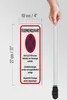 Holzschild Hinweis 10x27cm Feuerwehrzufahrt nach §22VVB Produktbild-Vorschau 6