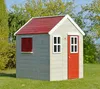 Wendi Toys Holz Spielhaus Gecko Natur 120x120x155 cm Produktbild-Vorschau 2