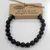Brazalete de Energía - Ágata negra Vista previa de la imagen del producto 1