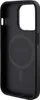 The image shows the back of a black iPhone case. Produktbild-Vorschau