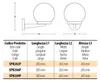 VELAMP Lampada da parete per esterni APOLUX SPH206P Anteprima dell’immagine prodotto 2