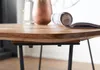 WOHNLING Esszimmertisch 80x80x76 cm Sheesham Massivholz Produktbild-Vorschau 5