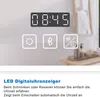LED Badezimmer Spiegel mit Uhr Bluetooth Beschlagfrei Produktbild-Vorschau 4