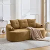 OKWISH Canapé Droit 2 Places - Canapé Moderne Jaune Voir les images du produit 1