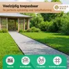 Bambusbörse borderrand en gazonafboording van HDPE, 25 m x Productafbeelding-voorbeeld 7