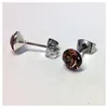 Edelschmiede925 Ohrstecker Modeschmuck (Stift = Titan) m Produktbild-Vorschau 3