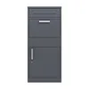 DEGAMO Paketbox Paketkasten Briefkasten BREMEN 50x38x112cm, Produktbild-Vorschau 6