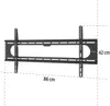 Hama Support TV mural 94-229cm (37-90'') 50x50 - 800x400 sw Voir les images du produit 3