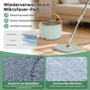 COSTWAY Mop+wiadro 4L, mop płaski z wyciskaczem, głowica Podgląd zdjęcia produktu 4