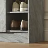 Mobiletto scarpe HOMCOM con 2 ante e 4 ripiani aperti, per Anteprima dell’immagine prodotto 9