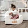 Poltrona Flumi per bambini teddy beige chiaro, poltroncina Anteprima dell’immagine prodotto 17