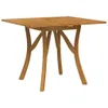 vidaXL Gartentisch 85x85x75 cm Massivholz Akazie Produktbild-Vorschau 1