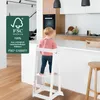 Roba 440112WEFS Lernturm weiß – Motorik & Lernen weiß Produktbild-Vorschau 2
